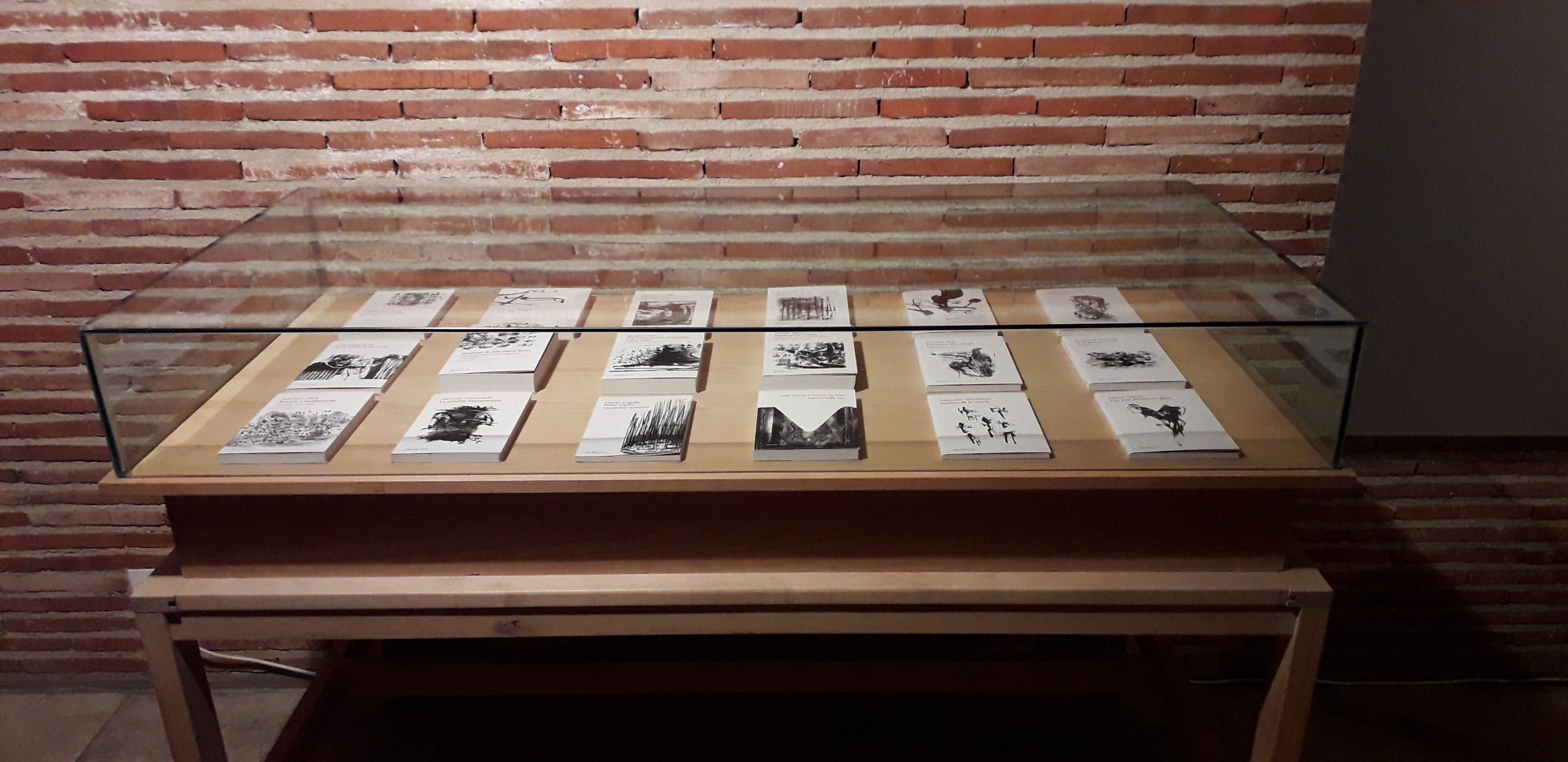 Dibujos y grabados del artista Víctor Ramírez para las cubiertas de la Colección de Poesía de Vaso Roto Ediciones (Salamanca)